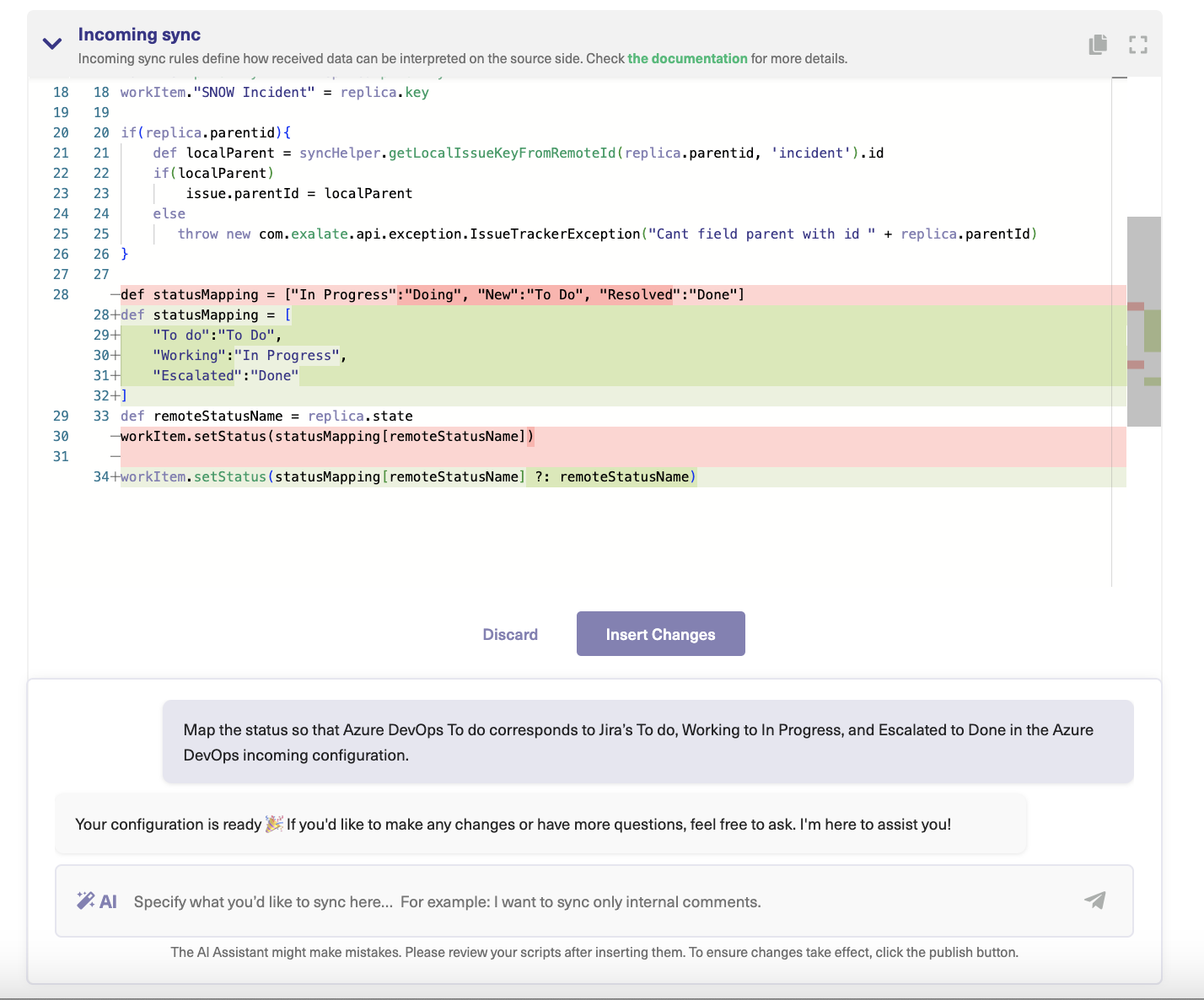 Jira Azure DevOps AI-Assisted scripts 